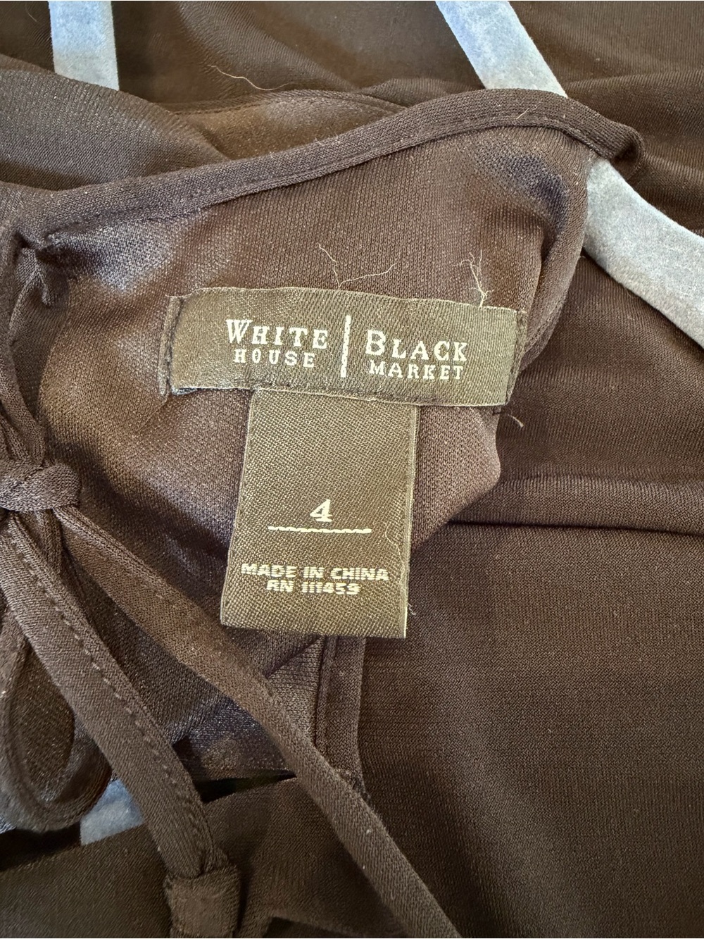 White House Black Market Black Halter Maxi Dress with Ruched Waist - Picture 3 of 8
